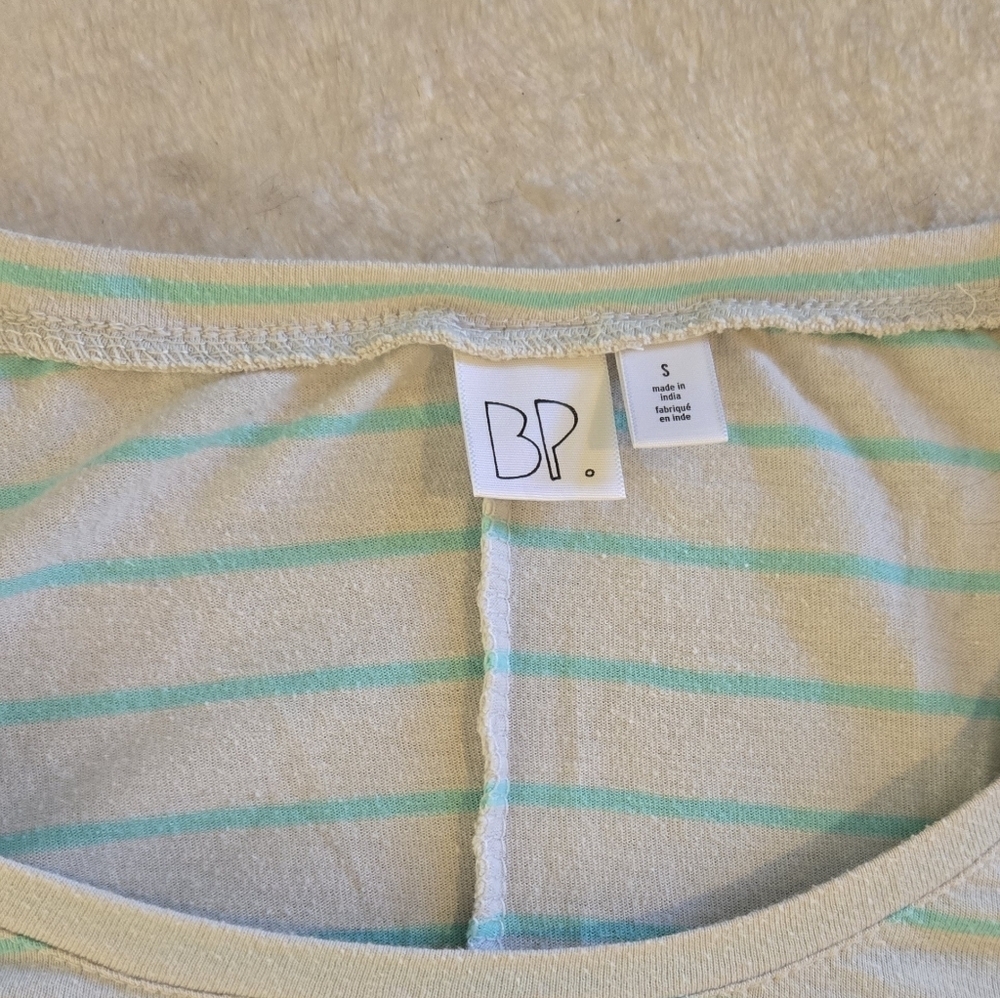 BP Nordstrom Lot Of 2 Long sleeve Striped Tees Tops Small - Picture 4 of 5